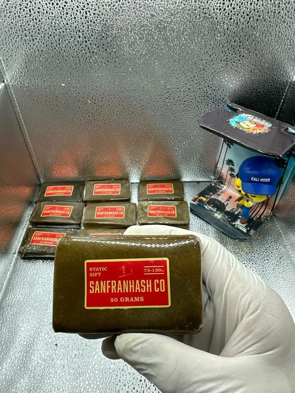 Order Tangerine Dream Sanfranhash Co Static Sift 73-130u Citrus Sunrise Solventless