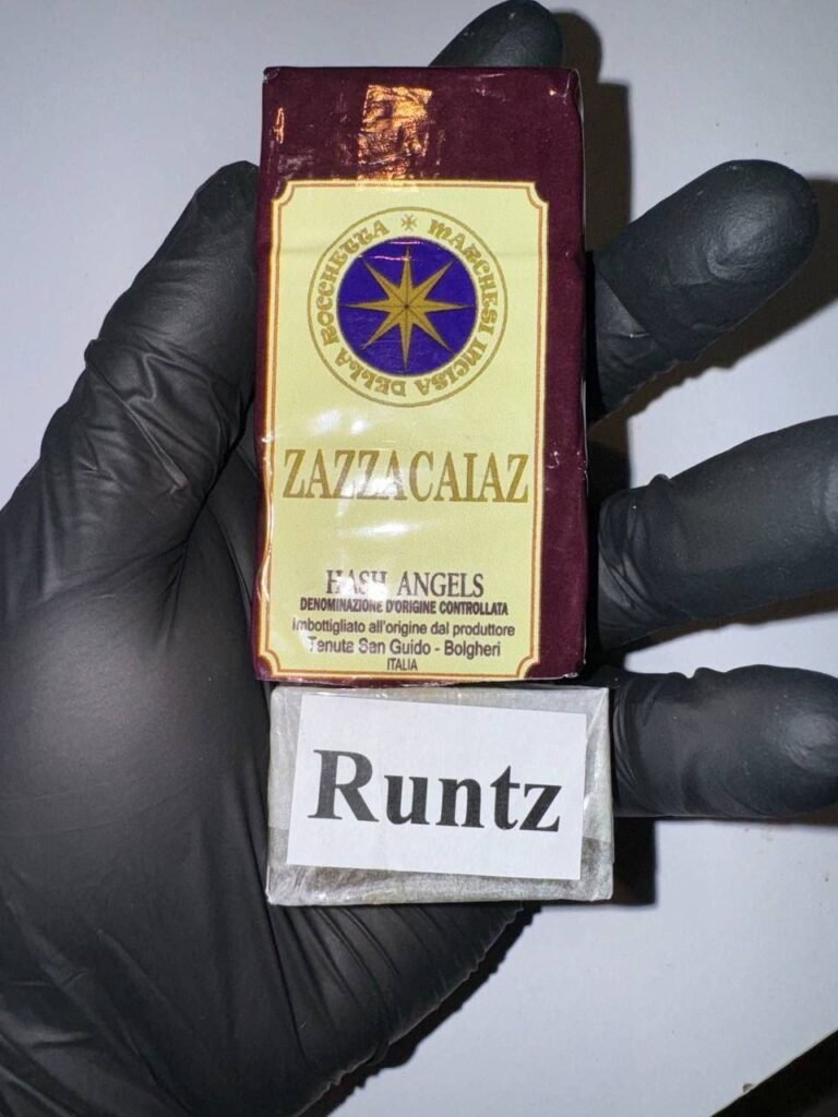 Hash Angels Runtz premium hash piece