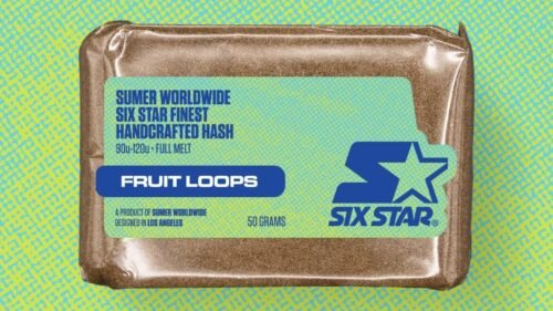 How Mousse Hash Is Made: Inside The Craft Of LA Mousse Style Hashish 16 Concrete Farms Hash wrapped slab